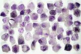Flat: Amethyst Crystal Points (Morocco) - Pieces #82330-2